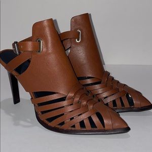 Women’s All Saints Tao Brick Brown Hi Heel size 9